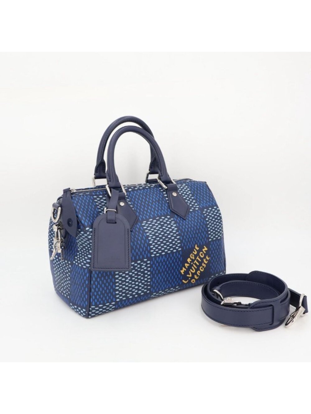 Louis Vuitton Handbag Damier Heritage Speedy Bandouliere 25